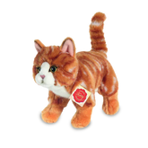 Katze stehend rot 28cm - 906827 Teddy Hermann